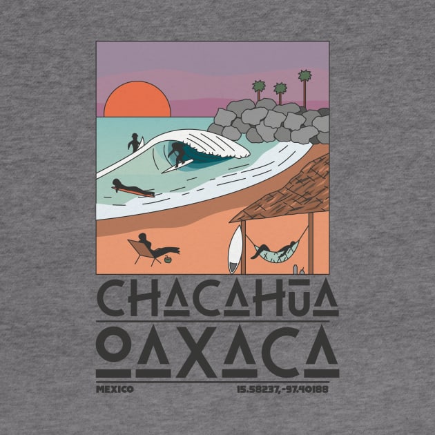 Chacahua, Oaxaca, Mexico Retro Travel by JDP Designs